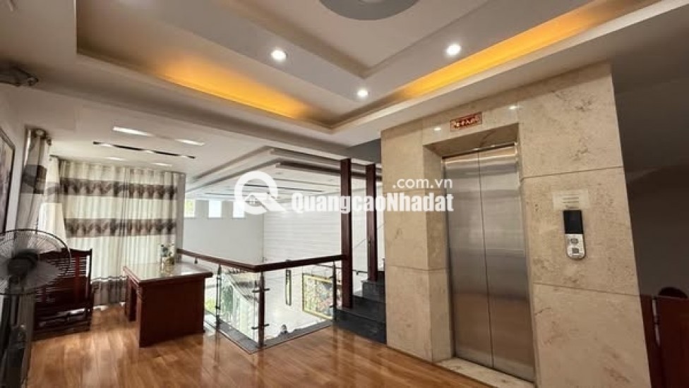 BIỆT THỰ MẶT TIỀN NGUYỄN BỈNH KHIÊM P1 GÒ VẤP HCM - VỊ TRÍ ĐẮC ĐỊA - 158M2- CÓ THANG MÁY - 5TẦNG - 30TỶ